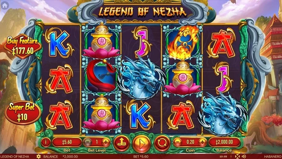 Banner de Legend Of Nezha, tragamonedas de Habanero disponible en 1win