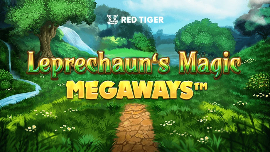 Banner de Leprechaun's Magic Megaways, tragamonedas de Red Tiger disponible en 1win