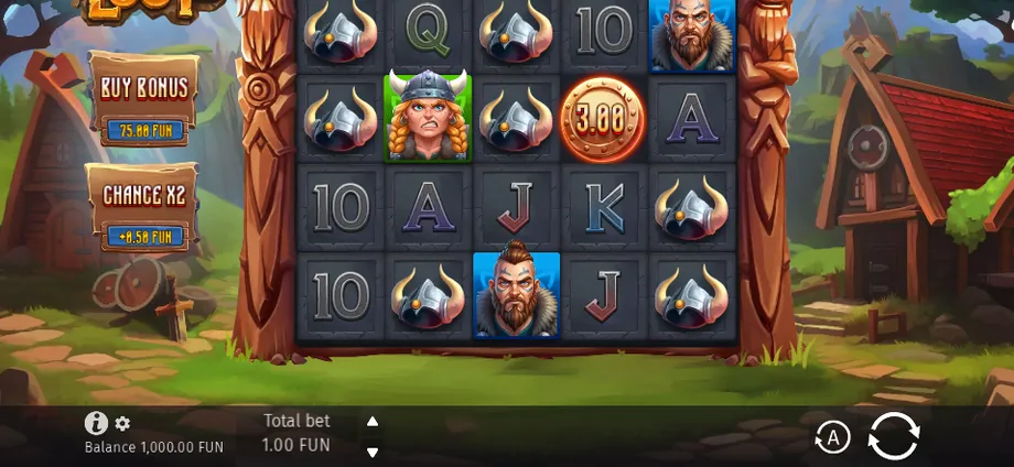 Captura del juego Loki Loot, tragamonedas de BGaming disponible en 1win
