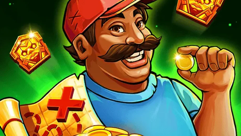 Banner de Lucky Bro Hold And Win, tragamonedas de 1spin4win disponible en 1win