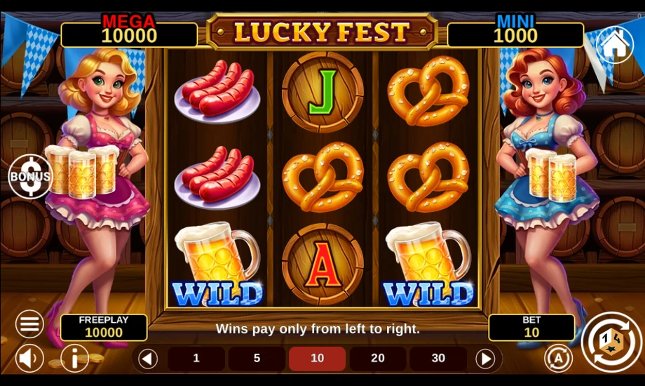 Captura del juego Lucky Fest Hold And Win, tragamonedas de 1spin4win disponible en 1win