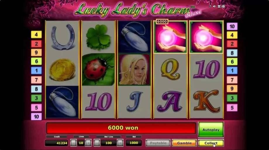 Captura del juego Lucky Lady's Charm Deluxe Buy Bonus, tragamonedas de Novomatic disponible en 1win