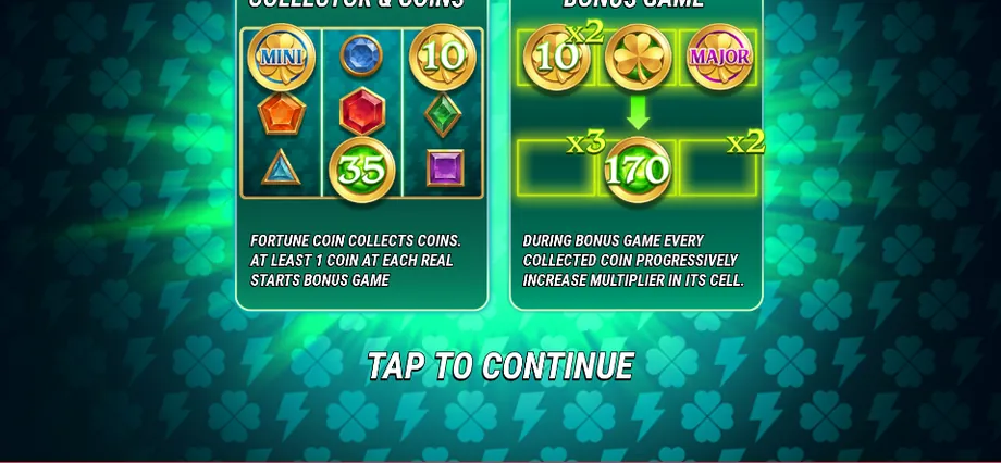 Captura del juego Lucky Patrick Coins: Hold & Win, tragamonedas de GameBeat disponible en 1win