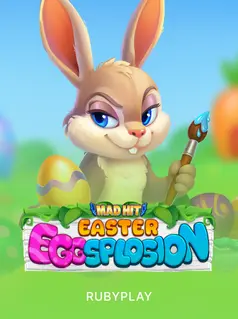 Mad Hit Easter Eggsplosion, tragamonedas de RubyPlay en 1win