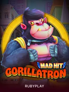 Mad Hit Gorillatron, tragamonedas de RubyPlay en 1win