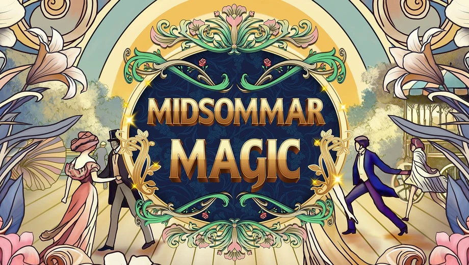 Banner de Midsommar Magic, tragamonedas de Skywind disponible en 1win