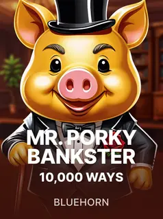 Mr. Porky Bankster 10,000 Ways, tragamonedas de Oryx Gaming en 1win Chile