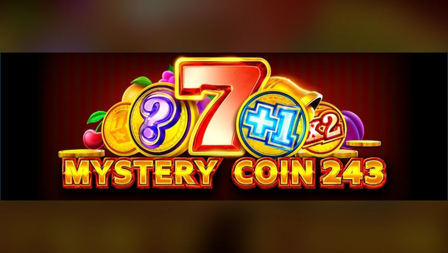 Banner de Mystery Coin 243, tragamonedas de 1spin4win disponible en 1win