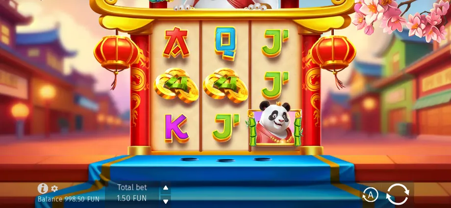 Captura del juego Panda Luck, tragamonedas de BGaming disponible en 1win
