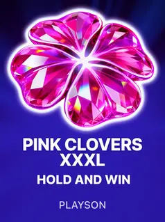 Pink Clovers XXXL: Hold and Win, tragamonedas de Playson en 1win