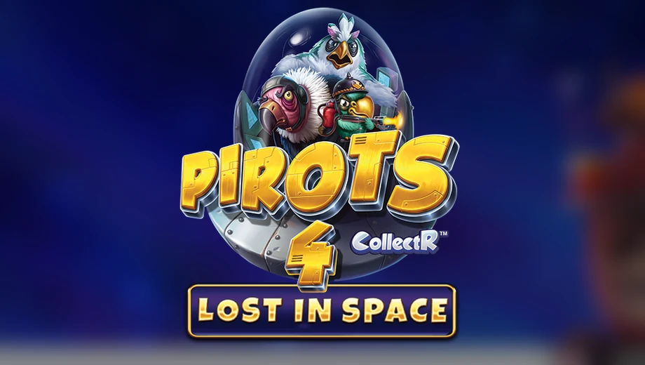 Banner de Pirots 4, tragamonedas de ELK disponible en 1win