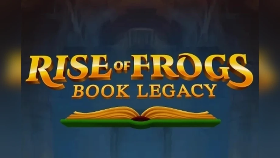 Banner de Rise of Frog, tragamonedas de Galaxsys disponible en 1win