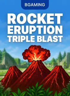 Rocket Eruption: Triple Blast, tragamonedas de BGaming en 1win Chile