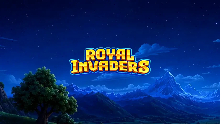 Banner de Royal Invaders, tragamonedas de AmigoGaming disponible en 1win