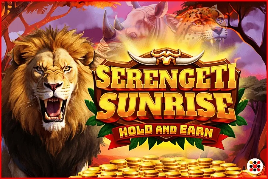 Banner de Serengeti Sunrise, tragamonedas de Mancala disponible en 1win