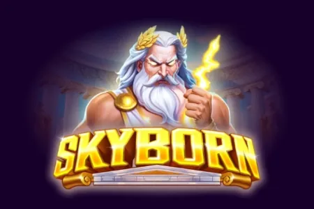 Banner de Skyborn, tragamonedas de True Labs disponible en 1win