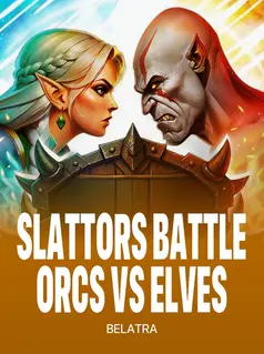 Slattors Battle - Orcs vs Elves, tragamonedas de Belatra en 1win