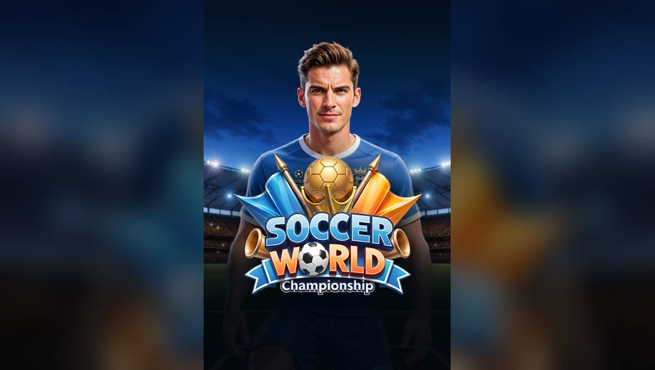 Banner de Soccer World Championship, tragamonedas de ICONIC21 disponible en 1win
