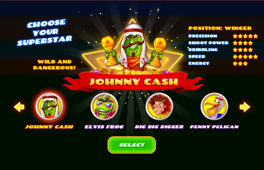 Captura del juego Soccermania, tragamonedas de BGaming disponible en 1win