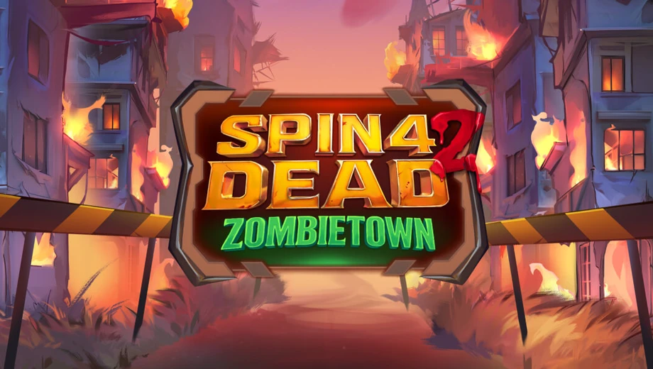 Banner de SPIN 4 DEAD 2: Zombietown, tragamonedas de GameBeat disponible en 1win