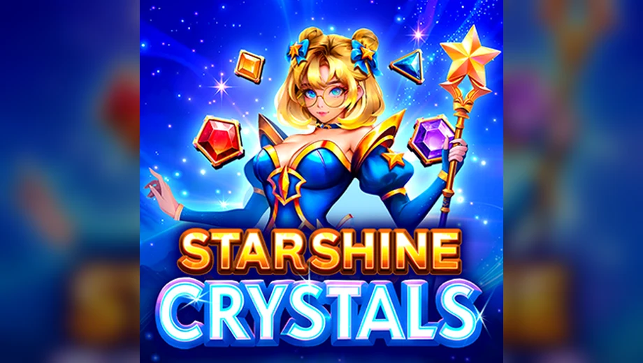 Banner de Starshine Crystals, tragamonedas de Endorphina disponible en 1win