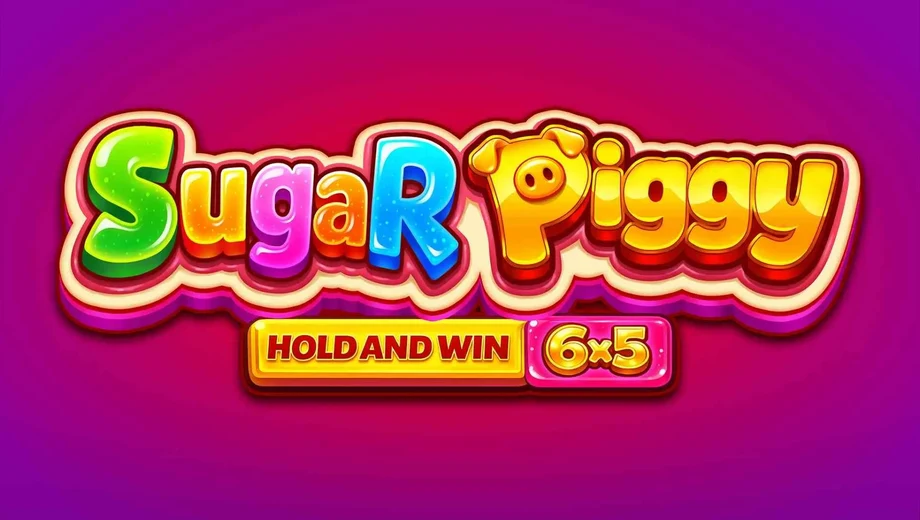 Banner de Sugar Piggy: Hold and Win, tragamonedas de Playson disponible en 1win