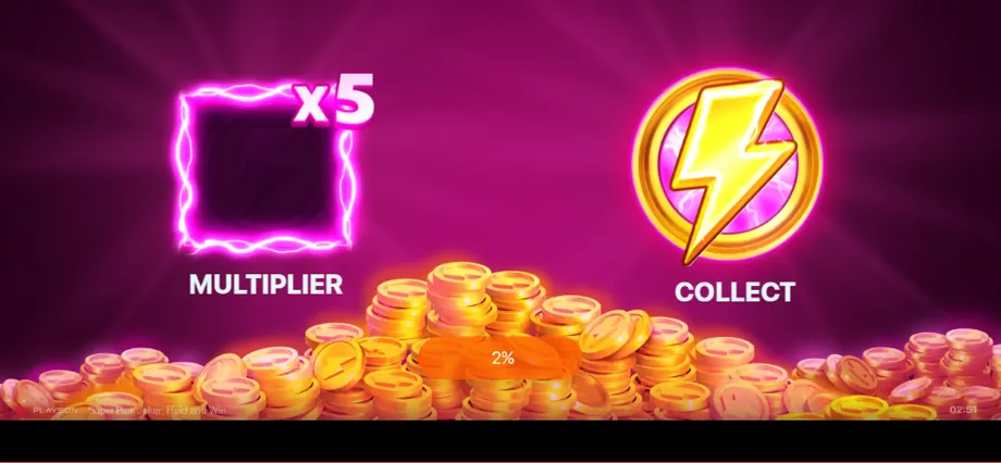 Captura del juego Super Pink Joker: Hold and Win, tragamonedas de Playson disponible en 1win