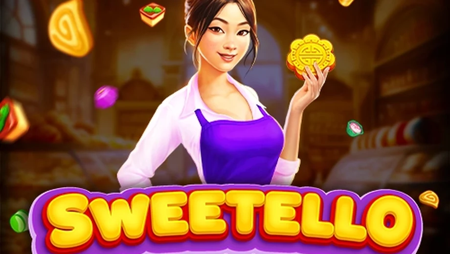 Banner de Sweetello, tragamonedas de TopSpin disponible en 1win