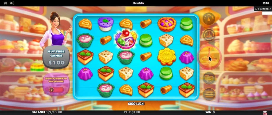Captura del juego Sweetello, tragamonedas de TopSpin disponible en 1win
