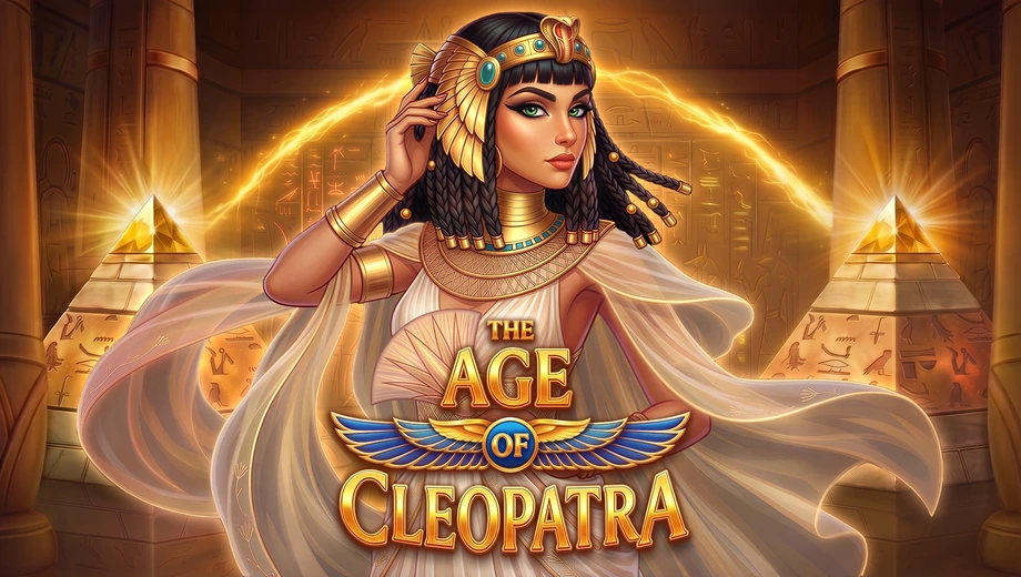 Banner de The Age Of Cleopatra, tragamonedas de Ela Games disponible en 1win