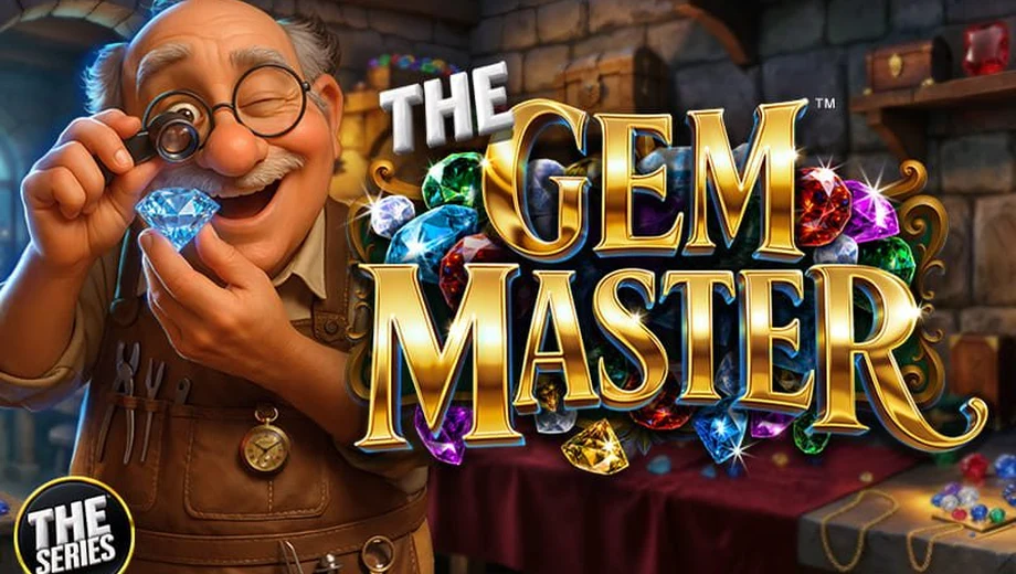 Banner de THE Gem Master, tragamonedas de Betsoft disponible en 1win