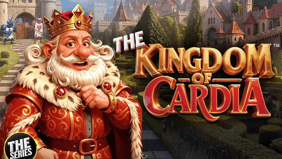 Banner de THE Kingdom of Cardia, tragamonedas de Betsoft disponible en 1win