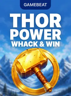Thor Power: Whack & Win, tragamonedas de GameBeat en 1win Chile