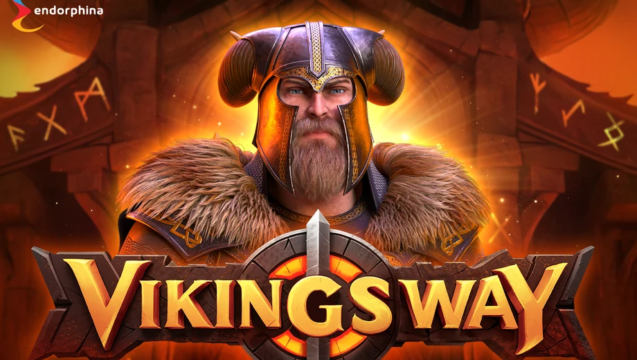 Banner de Vikings Way, tragamonedas de Endorphina disponible en 1win