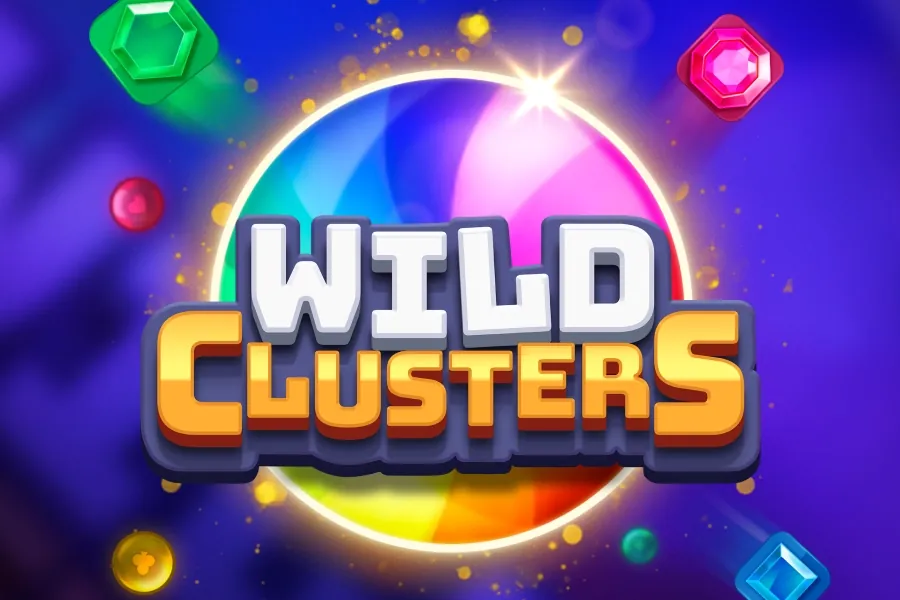 Banner de Wild Clusters, tragamonedas de BGaming disponible en 1win