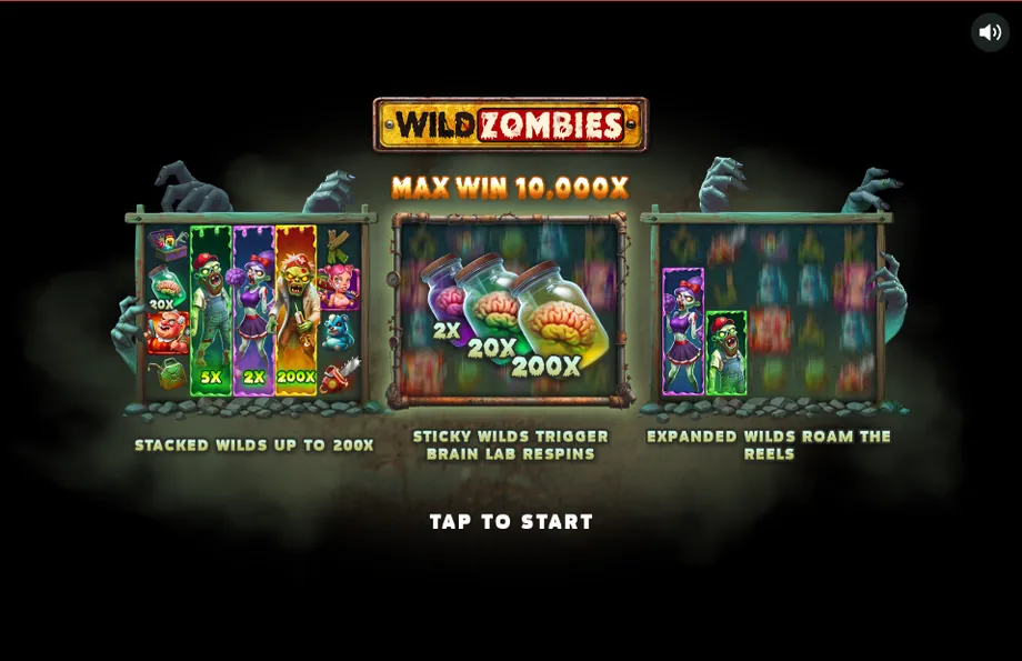Captura del juego Wild Zombies, tragamonedas de PopiPlay disponible en 1win