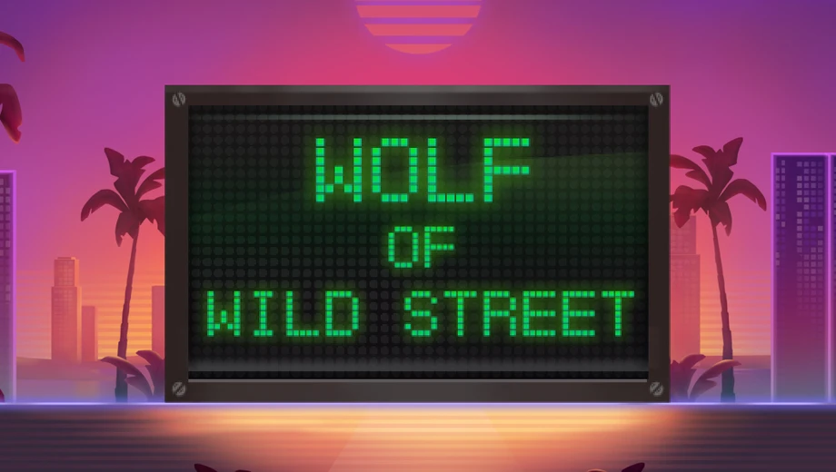 Banner de Wolf of Wild Street, tragamonedas de GameBeat disponible en 1win