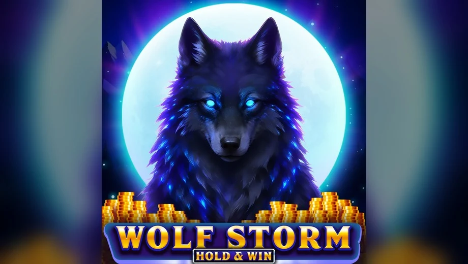 Banner de Wolf Storm: Hold & Win, tragamonedas de Onlyplay disponible en 1win