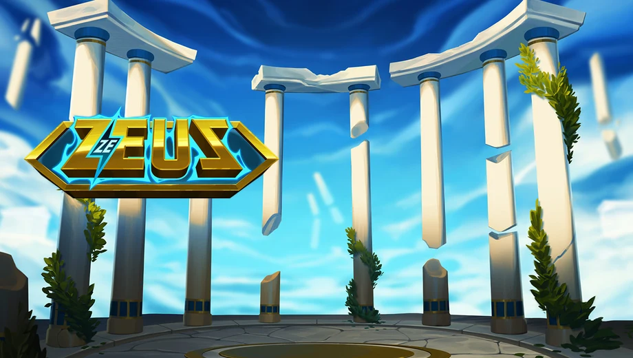 Banner de Ze Zeus, tragamonedas de Hacksaw disponible en 1win