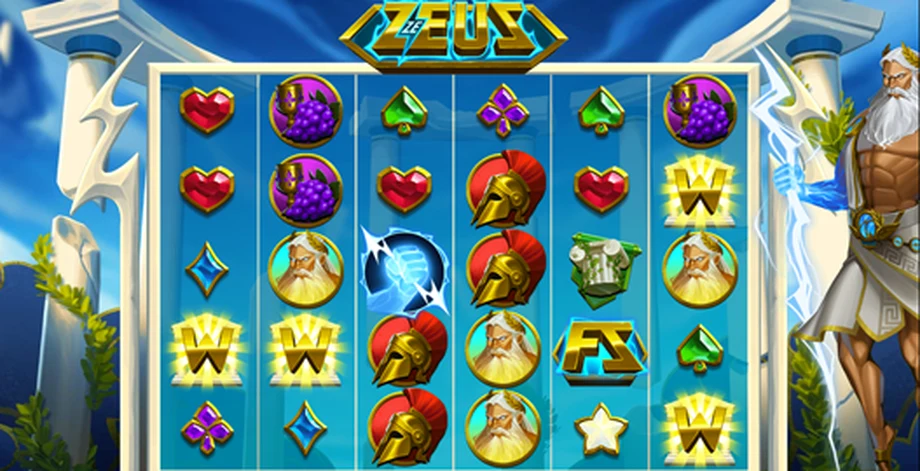 Captura del juego Ze Zeus, tragamonedas de Hacksaw disponible en 1win